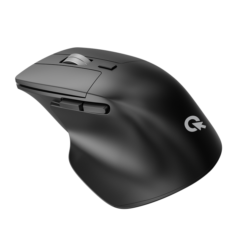 Миша OfficePro M395B Silent Click Ergonomic Wireless Black