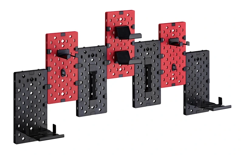 Настінна дошка-органайзер OfficePro WO1080B Black/Red — OfficePro