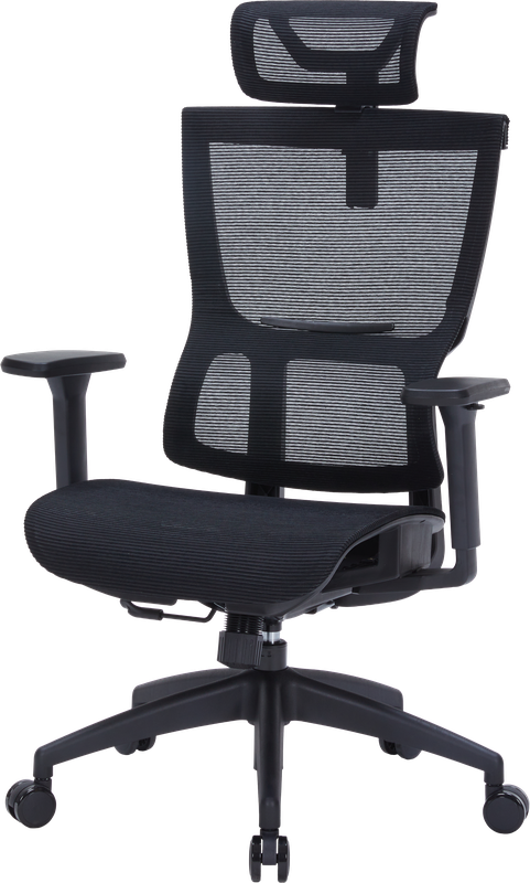 Крісло офісне OfficePro Elegant OC660-B-B-B — OfficePro