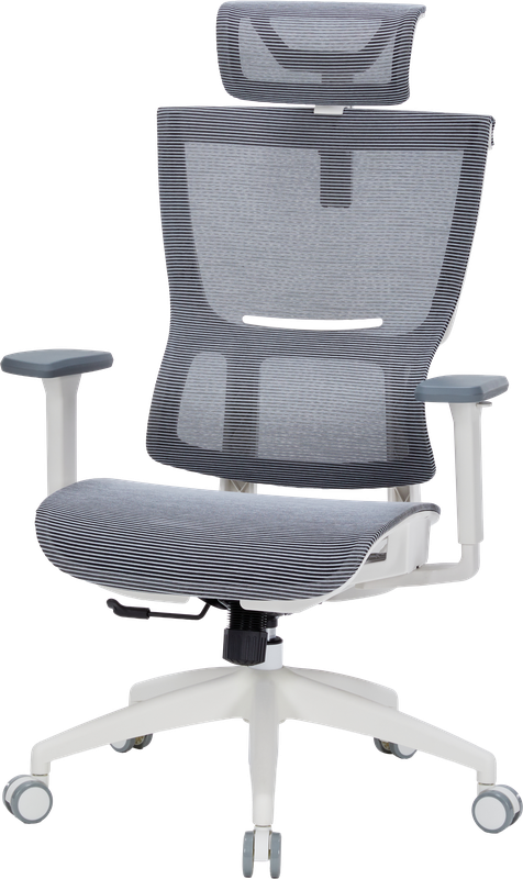 Крісло офісне OfficePro Elegant OC660-W-DG-DG — OfficePro