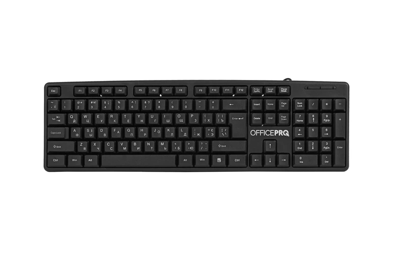 Клавіатура дротова OfficePro (SK166) — OfficePro