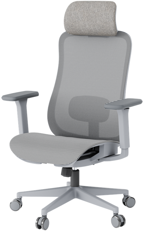 Крісло офісне OfficePro Wave OC670-G-G-G — OfficePro