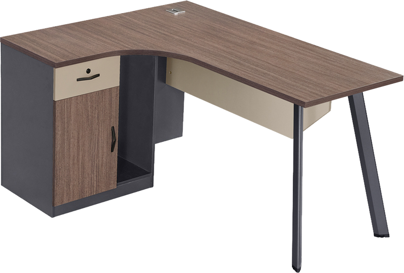 Стіл з тумбочкою OfficePro PG-F20A-14A-L