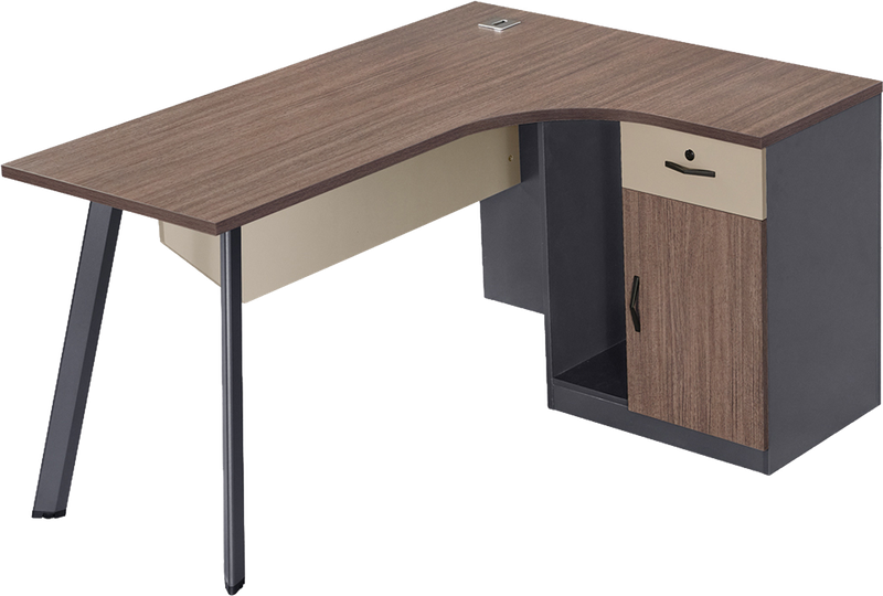 Стіл з тумбочкою OfficePro PG-F20A-14A-R