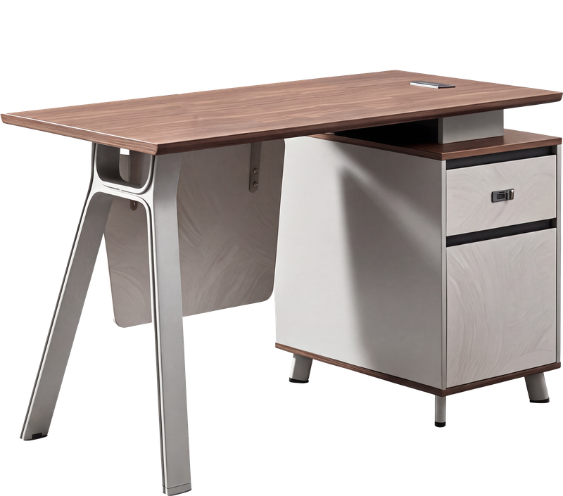 Стіл з тумбочкою OfficePro PG-M24B-12A-14