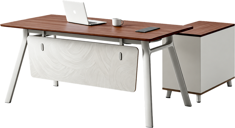 Стіл з тумбочкою OfficePro PG-M24B-16B