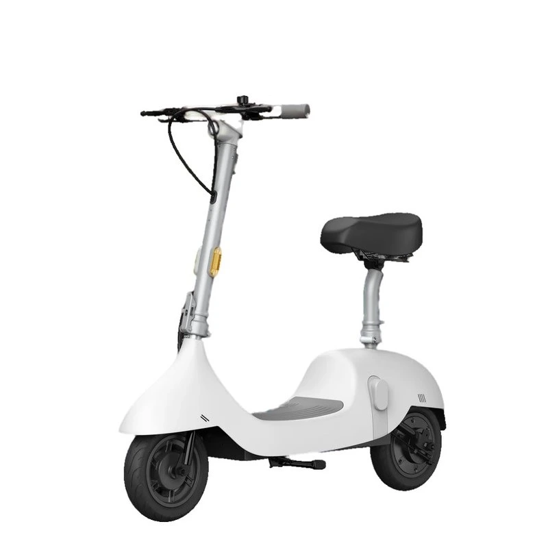 Електросамокат з сидінням OKAI Ceetle PRO EA10C White 10', 350(900)W, 25Km/h, 10.4Ah, 55Km, 20%, NFC, App.29kg — OKAI