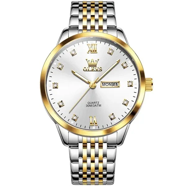 Годинник наручний Olevs 2943 White Accents