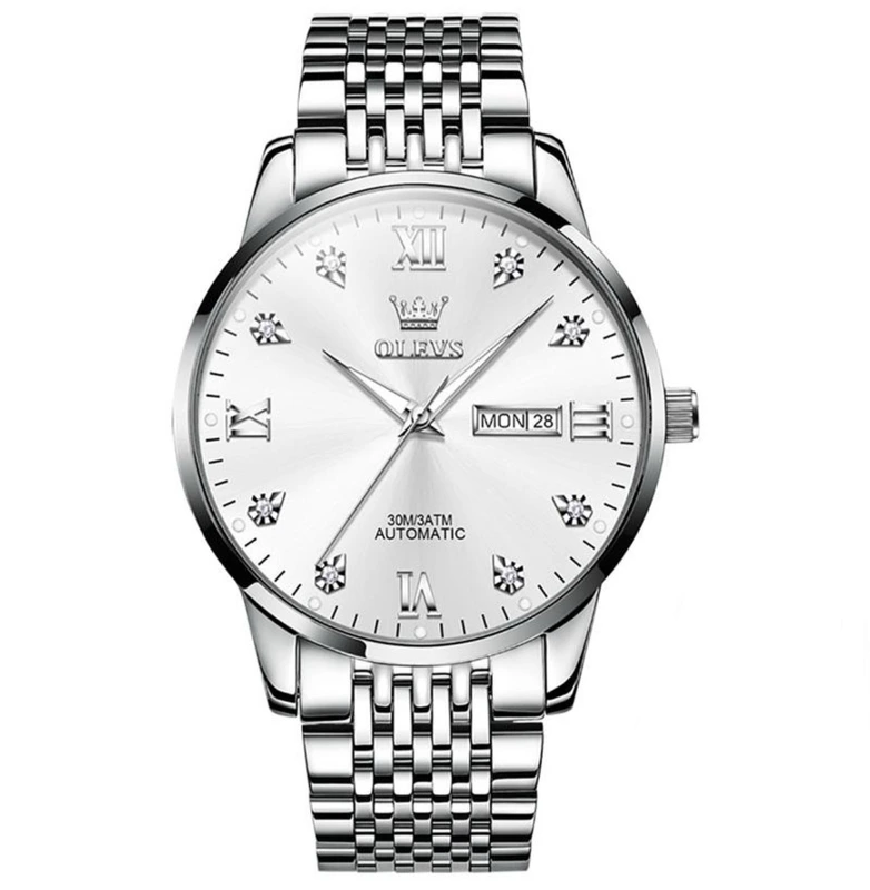 Годинник наручний Olevs 2943 White Natural