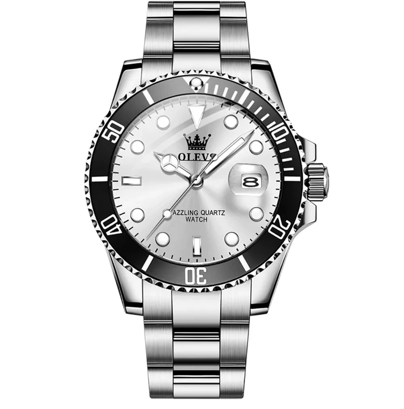 Годинник наручний Olevs 5885 White Natural