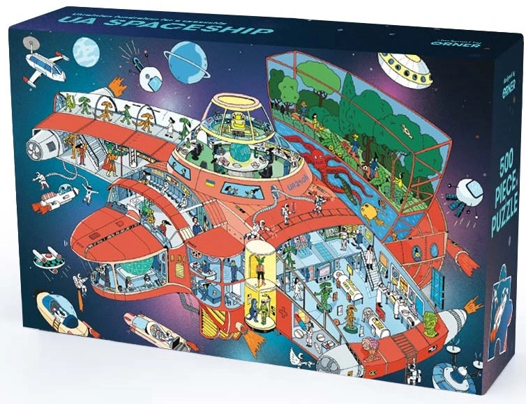 Пазл Космічний корабель