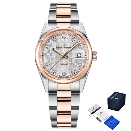 Pagani Design PD-1794M Silver-Rose Gold-White (1138-0236) — основне зображення