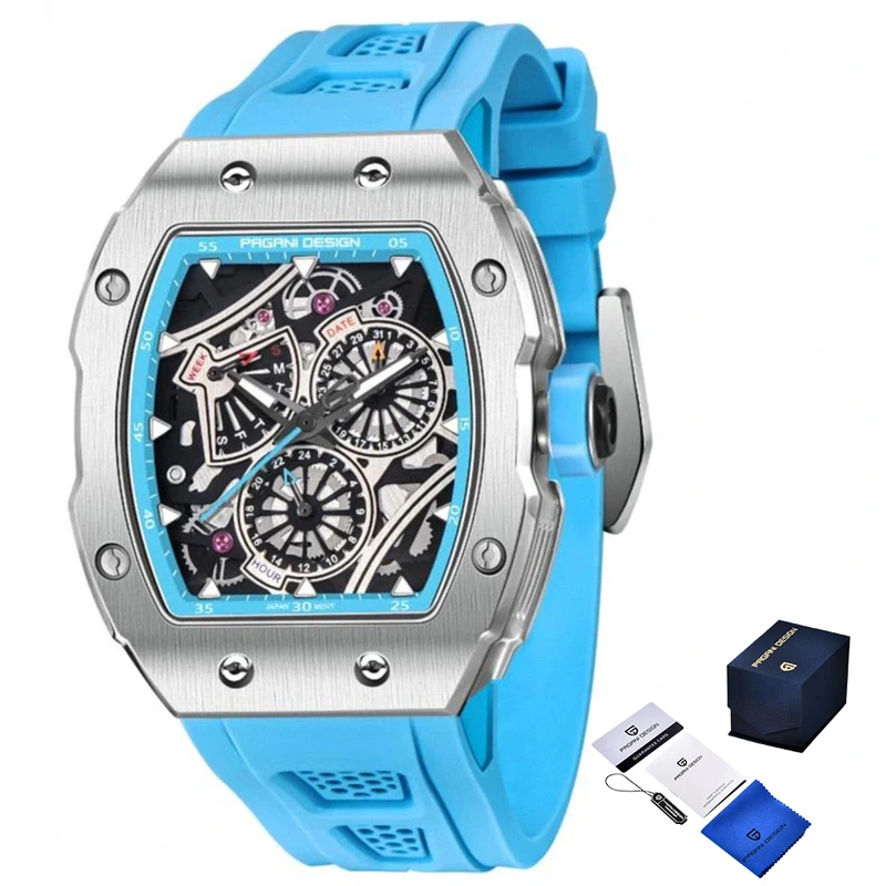 Pagani Design PD-YS012 Silver-Blue — Pagani Design