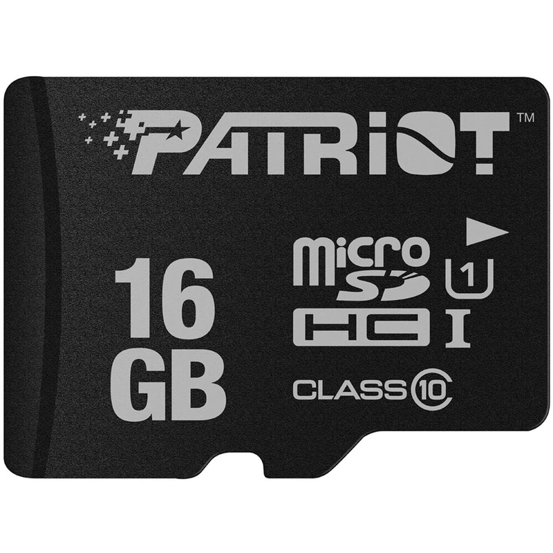 Карта пам'яті microSDHC (UHS-1) Patriot LX Series 16Gb class 10 — Patriot Memory