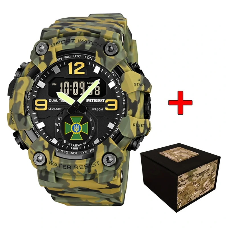 Patriot 003CMGRDPS ДПС Зелений камуфляж + Коробка.
