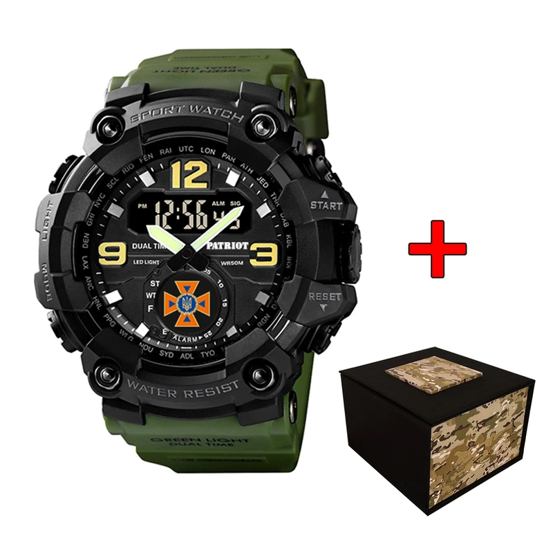 Patriot 004AGDSNS ДСНС Зелені + Коробка