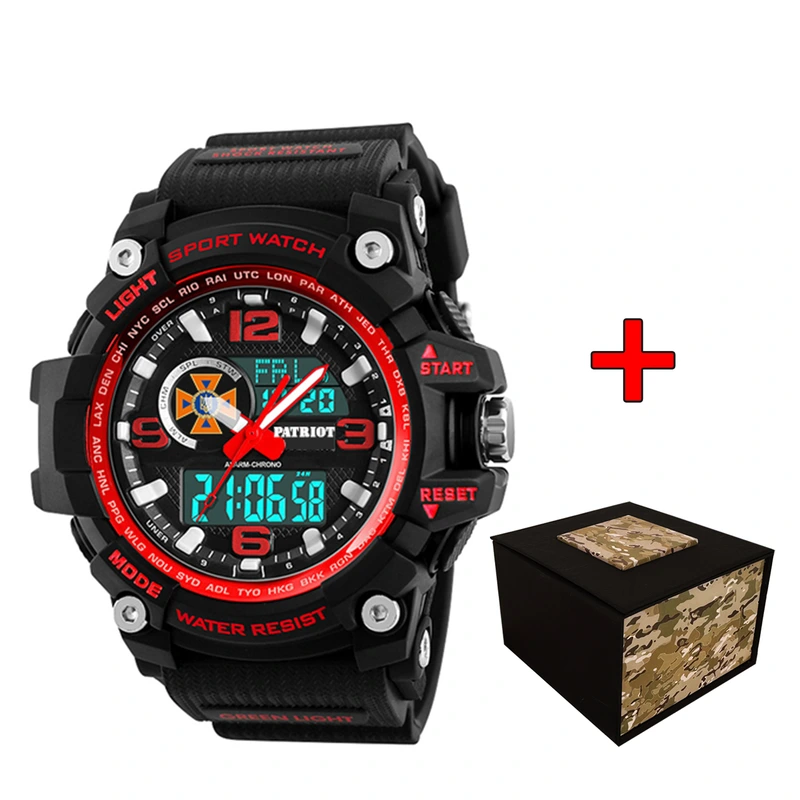 Patriot 012BKRDDSNS ДСНС Чорні з червоним + Коробка