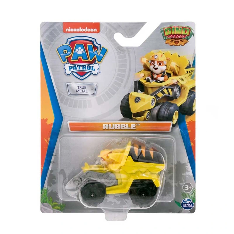 Цуценячий патруль: Кремез і металевий колекційний рятівний автомобіль Die Cast (серія Діно-місія) — Paw Patrol