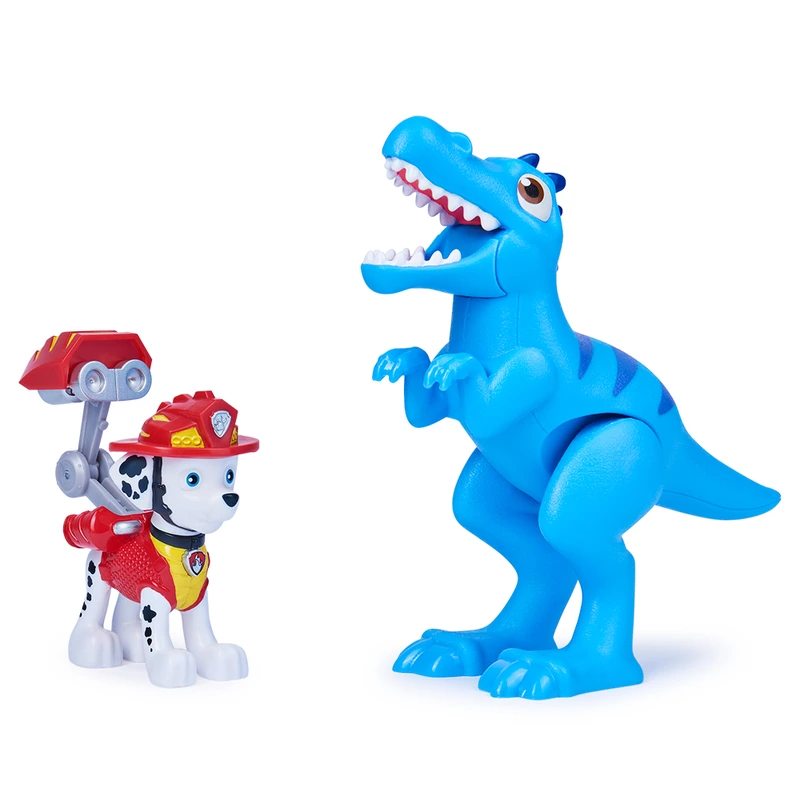 Колекційна фігурка цуценяти Маршала з динозавром (серія Діно-місія)