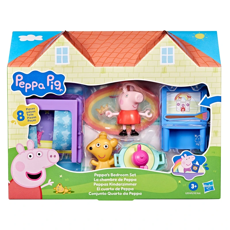 Ігровий набір PEPPA FIGURINES серії "Кімнати" – КІМНАТА ПЕППИ