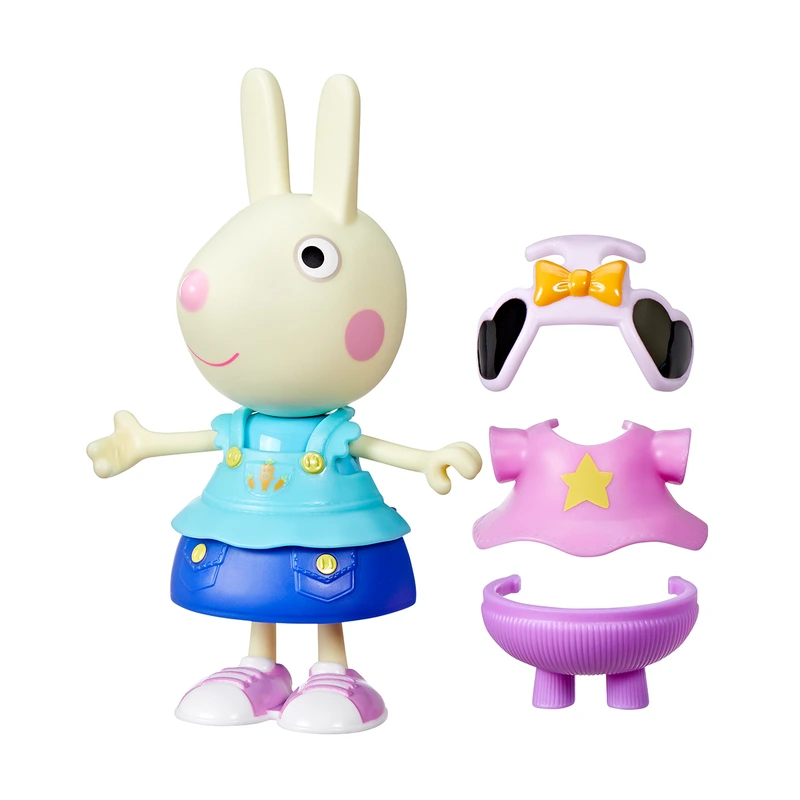 Ігровий набір PEPPA FIGURINES серії "Модна пригода" - ОДЯГНИ РЕБЕККУ — Peppa Pig