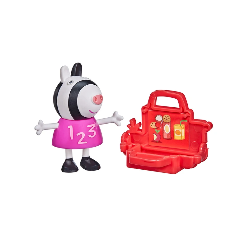 Фігурка Peppa серії "Веселі друзі" - ЗОЇ З ЛАНЧ-БОКСОМ