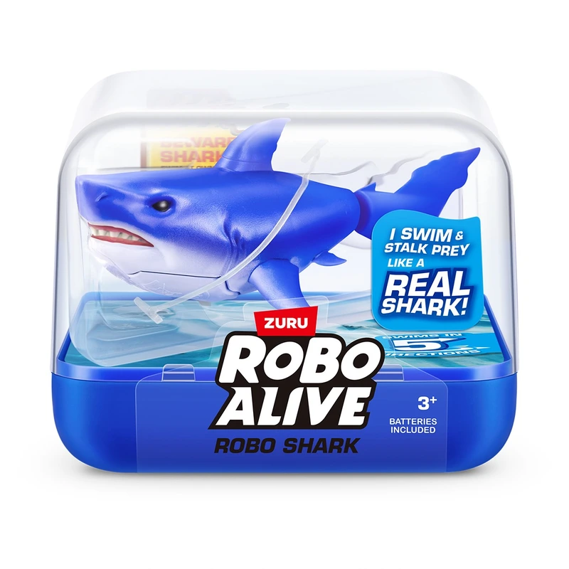 Інтерактивна іграшка ROBO ALIVE S1 – РОБОАКУЛА (синій)