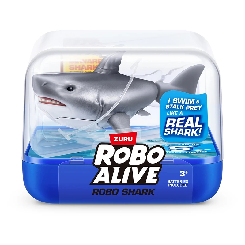 Інтерактивна іграшка ROBO ALIVE S1 – РОБОАКУЛА (сірий)