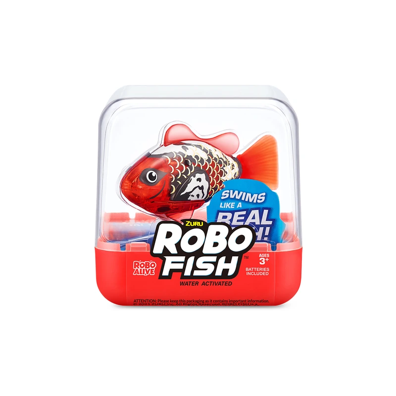 Інтерактивна іграшка ROBO ALIVE S3 – РОБОРИБКА (червона) — Pets & Robo Alive