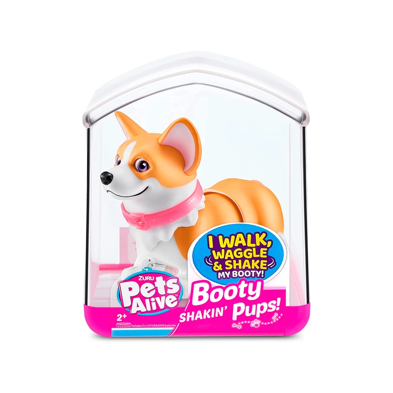 Інтерактивне цуценя PETS ALIVE - ГРАЙЛИВИЙ КОРГІ — Pets & Robo Alive