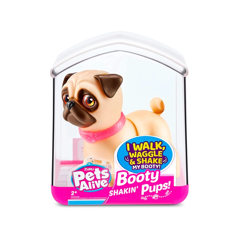 Інтерактивне цуценя PETS ALIVE - ГРАЙЛИВИЙ МОПС — Pets & Robo Alive