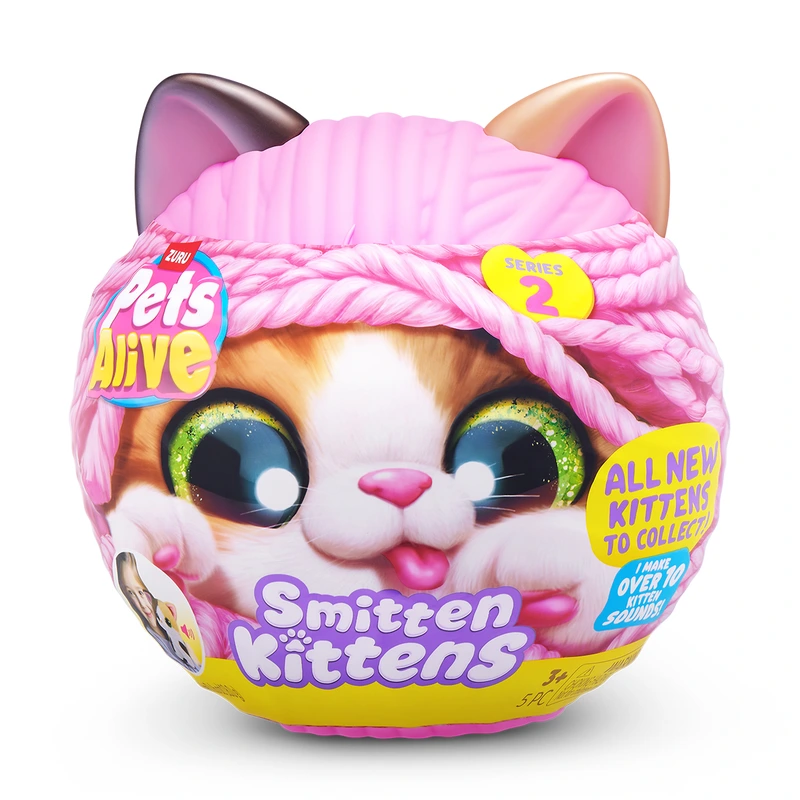 Інтерактивний ігровий набір-сюрприз PETS ALIVE S2 – ГРАЙЛИВІ КОШЕНЯТА (в асорт.)