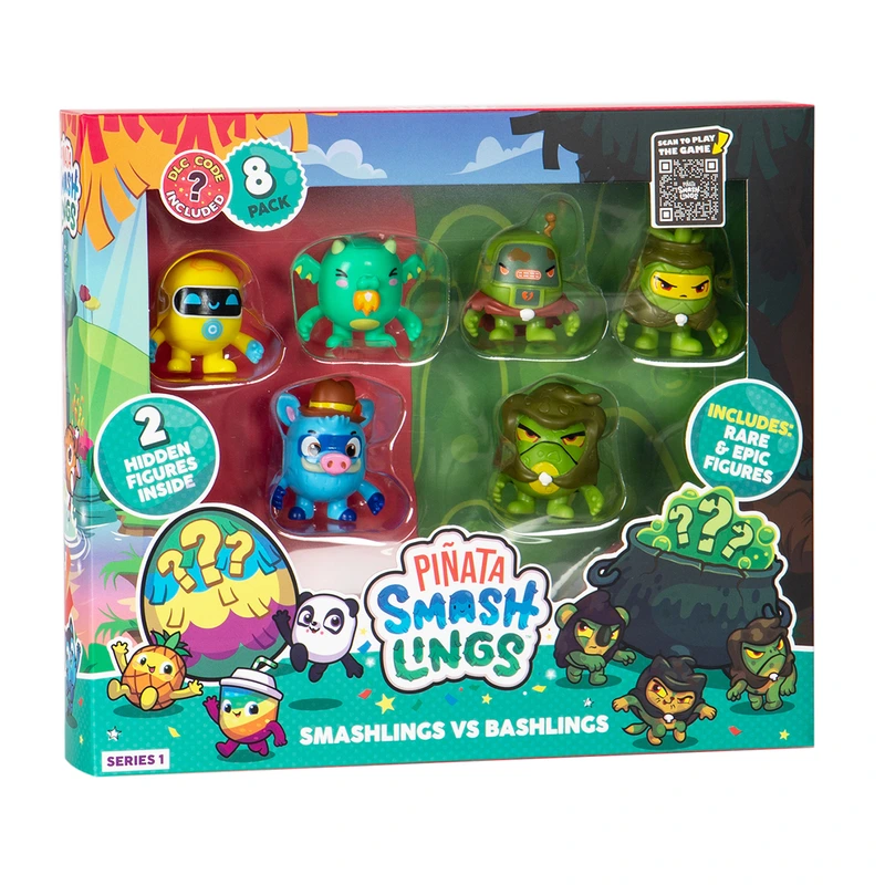 Набір фігурок PINATA SMASHLINGS – ЧУДЕРНАЦЬКІ ГЕРОЇ (8 фігурок, в асорт.) — Pinata Smashlings