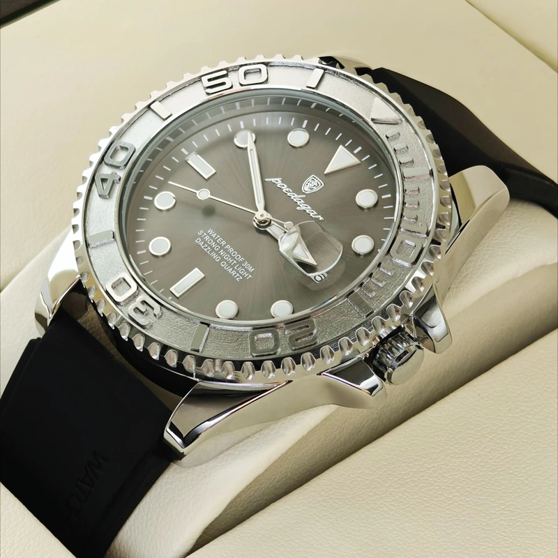 Чоловічий годинник Poedagar Pilot R-Series, 2 ремінці