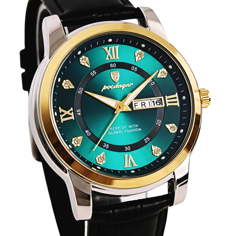 Чоловічий годинник Poedagar Unique Men Leather Deluxe