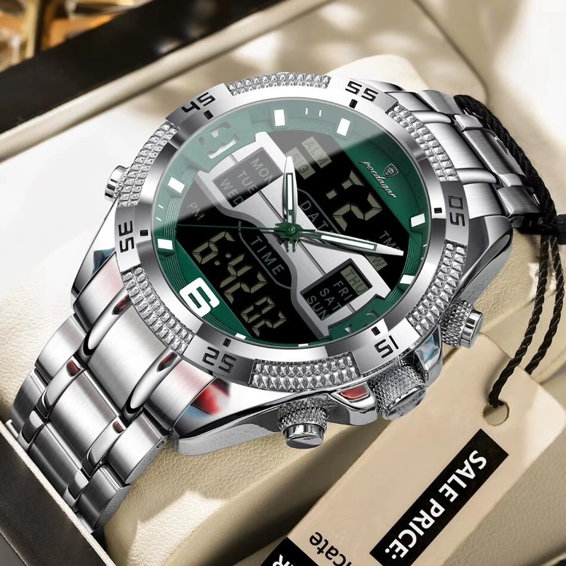 Чоловічий спортивний тактичний годинник Poedagar Good — Poedagar