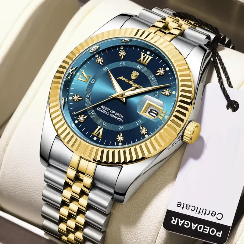 Чоловічий годинник Poedagar Dublin