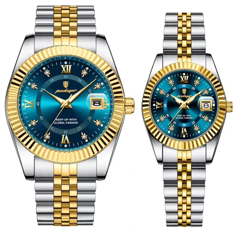 Унісекс годинники Poedagar Dublin Couple Парний