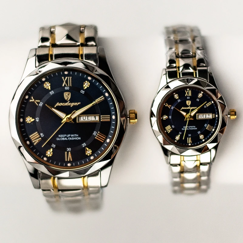 Унісекс годинники Poedagar Stava Couple Парний