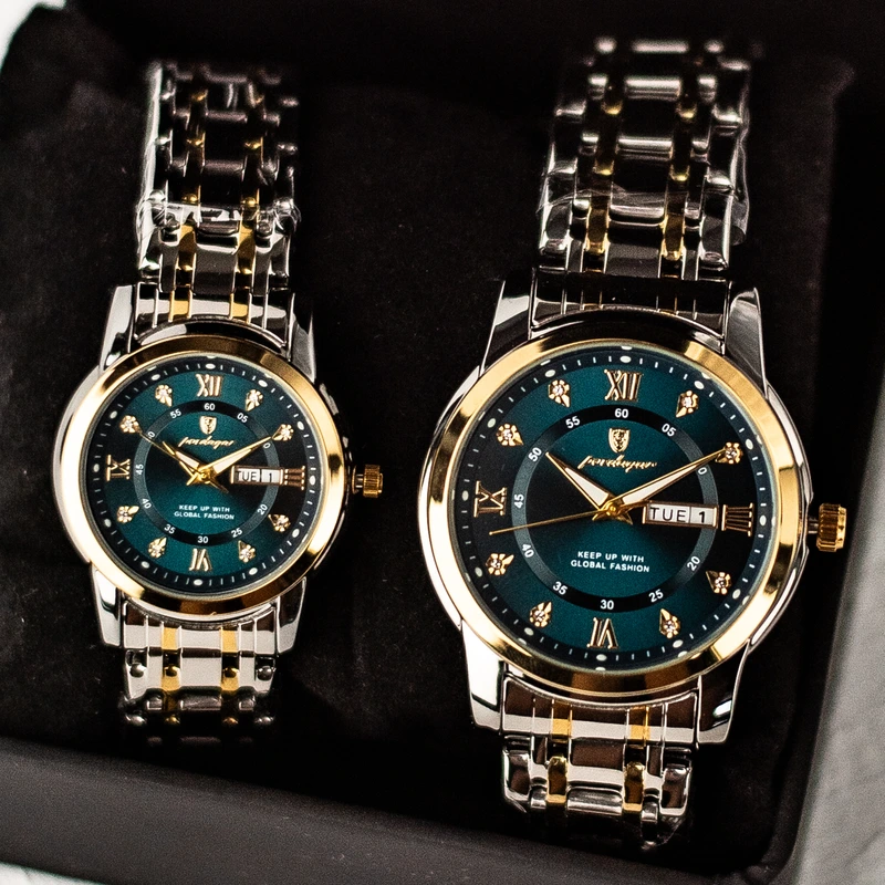 Унісекс годинники Poedagar Unique Couple Парний — Poedagar