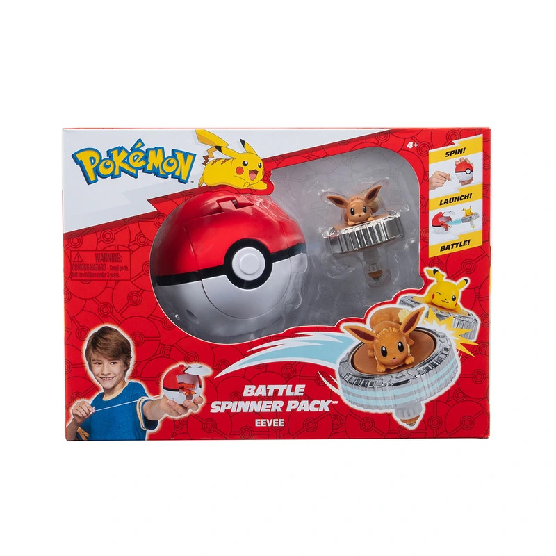 Ігровий набір POKEMON - ІВІ (спінер, покебол) — Pokemon