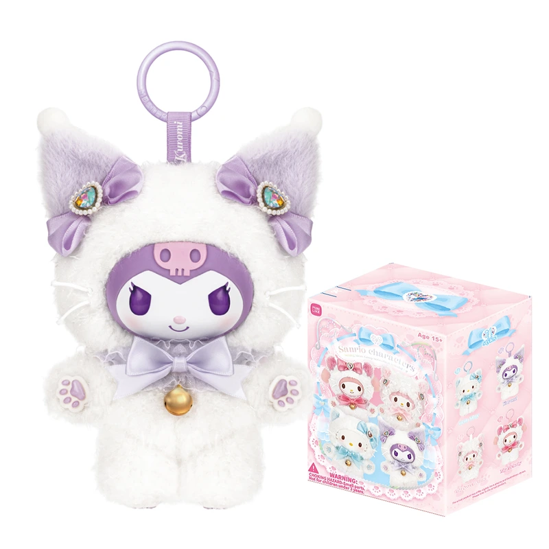 М’яка іграшка-сюрприз на кліпсі POP TOP SANRIO – МРІЯ З БАНТИКОМ — Pop Top