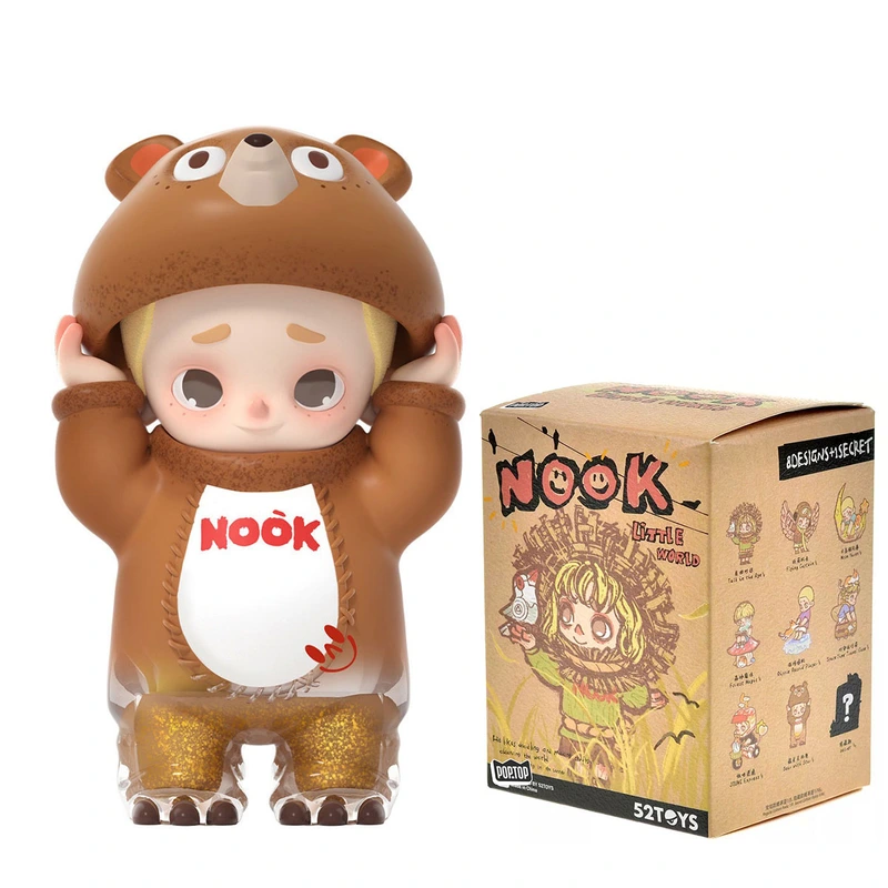 Колекційна фігурка POP TOP 52Toys серії "NOOK" - МАЛЕНЬКИЙ СВІТ (у дисп., в ас.)