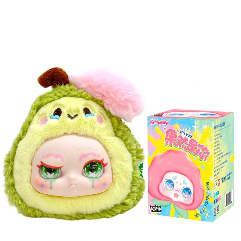 Колекційна мʼяка іграшка з кільцем POP TOP Kimmon - ПОТІШНІ ФРУКТИ (у дисп., в ас.)