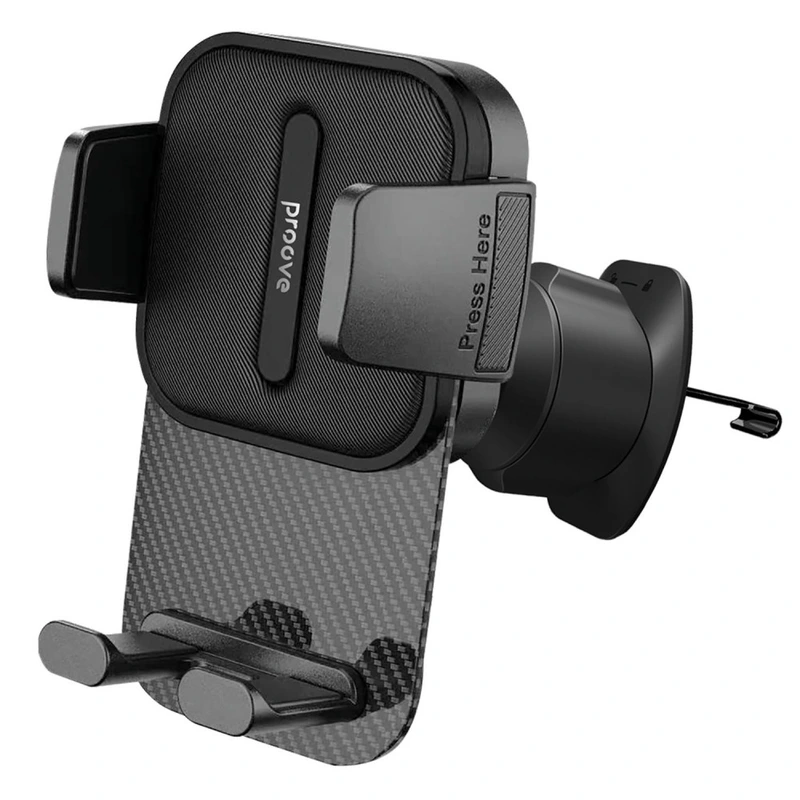 Автомобільний тримач Proove Carbon Clamp Air Outlet Car Mount black