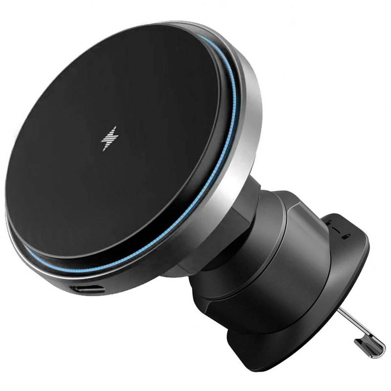 Автомобільний тримач з Бездротовим ЗП Proove Magic Circle Pro 15W black — Proove