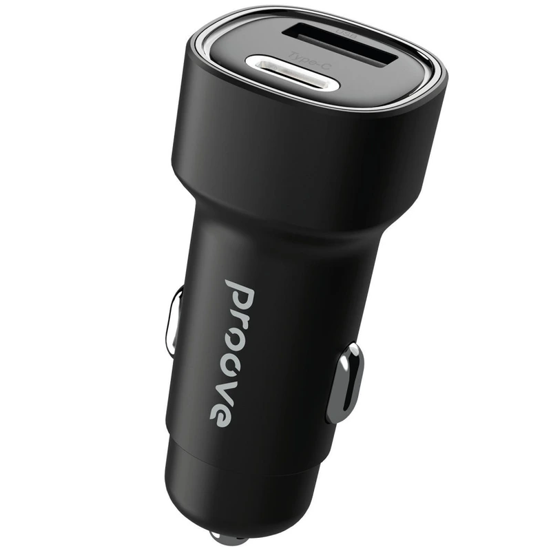 АЗП Proove Flash 48W (Type-C + USB) black