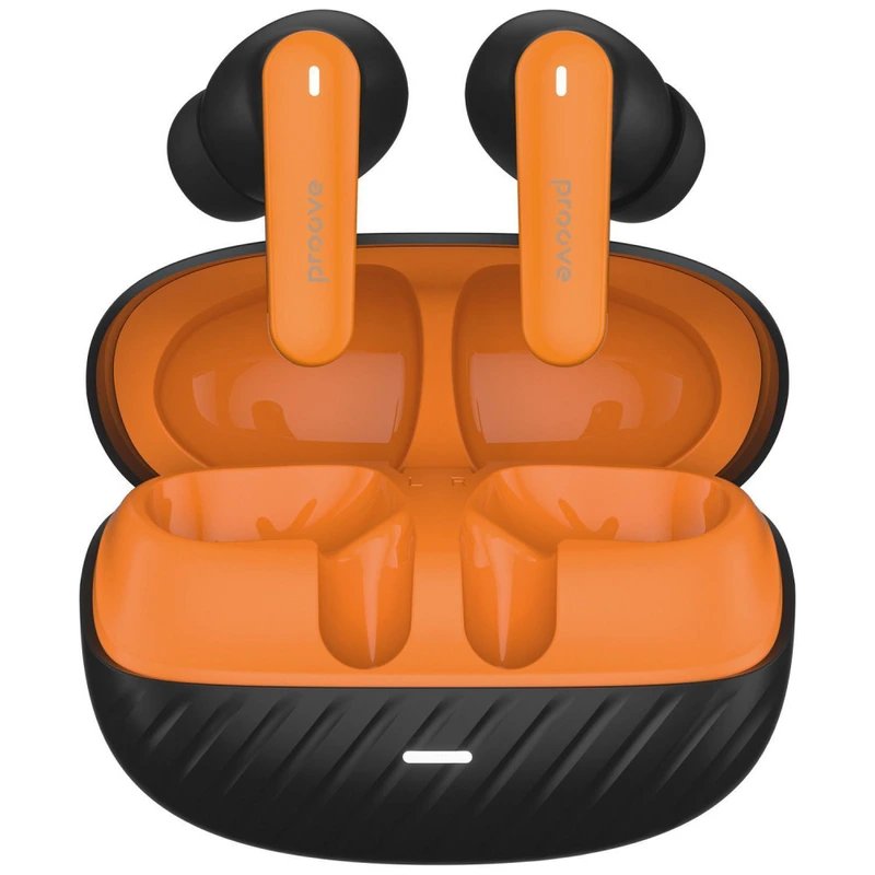 Бездротові навушники Proove Blitz II TWS with Hybrid ANC (APP) black/orange