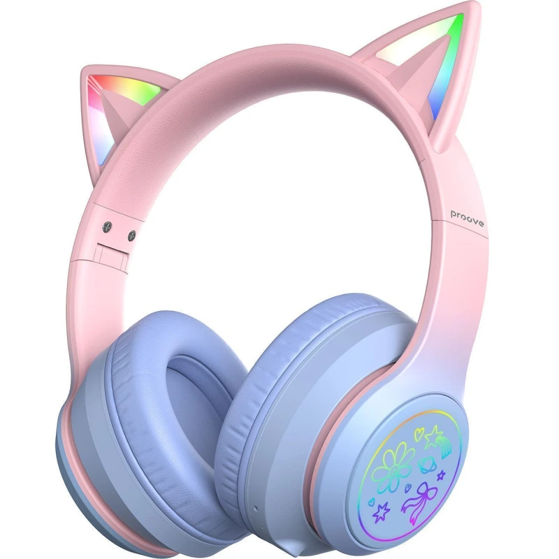 Бездротові навушники Proove Kids Neko (APP) blue/pink