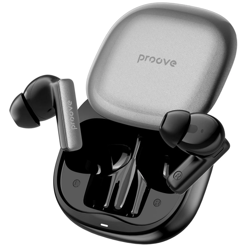 Бездротові навушники Proove NoLimit TWS with Hybrid ANC (APP) black/gray